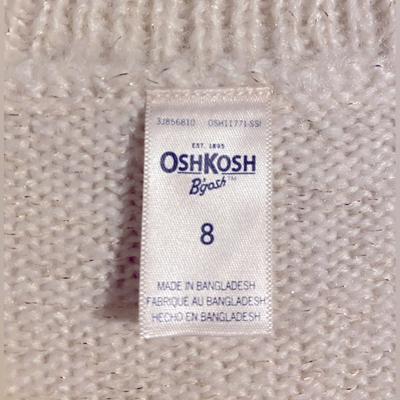 OshKosh B’gosh cardigan, girls size 8 - Picture 4 of 5